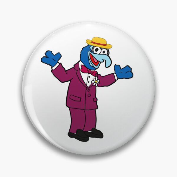 Item preview, The Muppets - Gonzo In A Straw Hat designed and sold by Animals-by-JB.