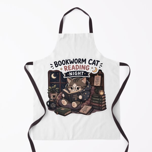 Item preview, Midnight Bookworm Kitty Escape Sticker designed and sold by Designertanya.