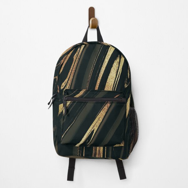 Item preview, Marbled Golden And Black Swirls Ombre Design designed and sold by DEC02.