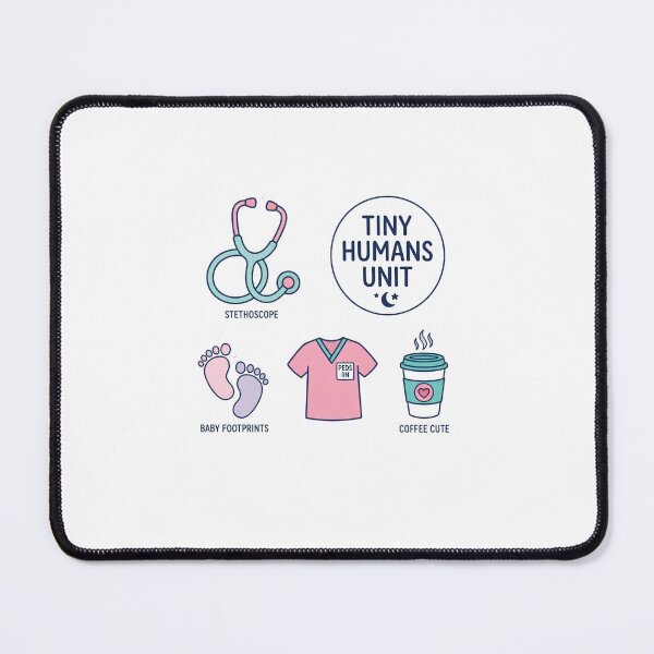 Item preview, Tiny Humans Unit Cute Pediatric Nurse Sticker Pack designed and sold by Nurse Craft Studio.