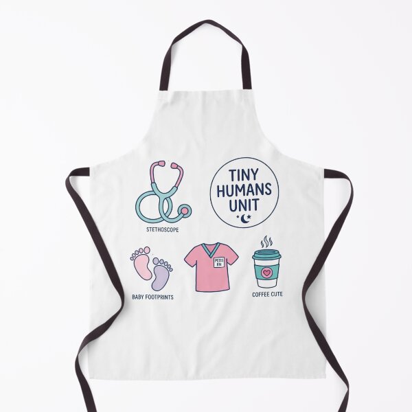Item preview, Tiny Humans Unit Cute Pediatric Nurse Sticker Pack designed and sold by Nurse Craft Studio.