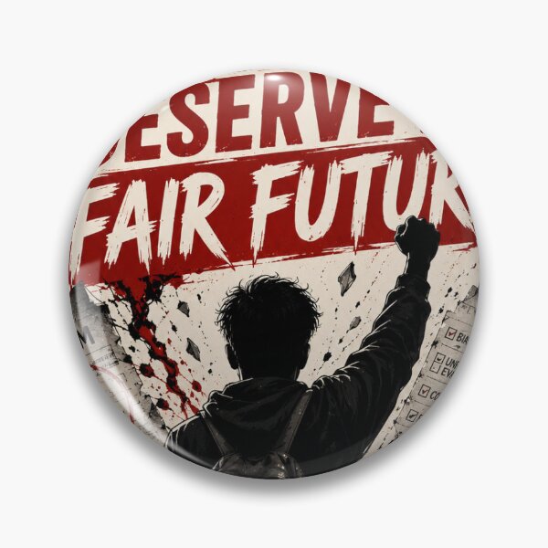 Item preview, Students Deserve a Fair Future – Student Rights & Education Justice Protest designed and sold by DI RTNA Shop .