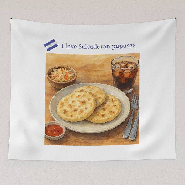 Item preview, Salvadoran pupusas designed and sold by Caris Clothing.