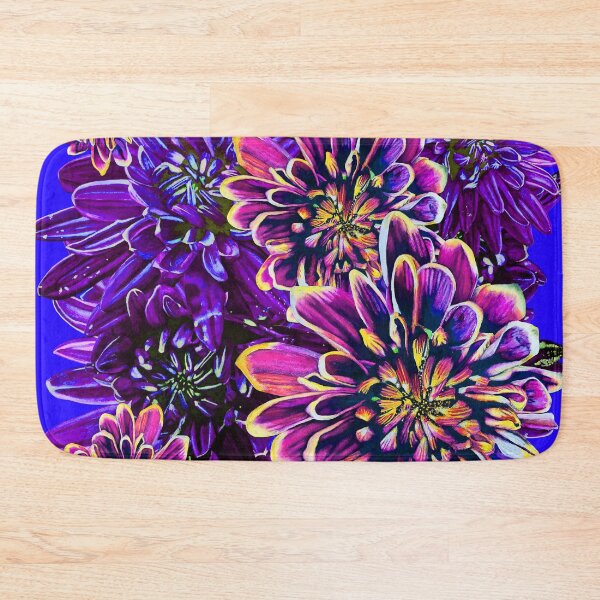 Item preview, Purple Chrysanthemums 6 designed and sold by nastiaart.