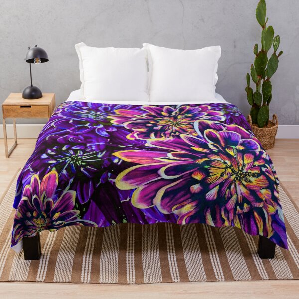 Item preview, Purple Chrysanthemums 6 designed and sold by nastiaart.