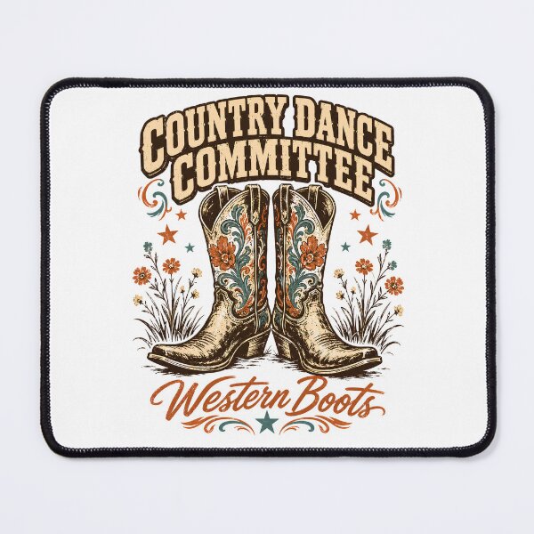 Item preview, Country Dance Committee - Vintage Western Cowboy Boots designed and sold by BumbleBloom7.