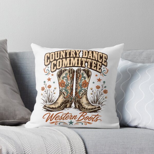 Item preview, Country Dance Committee - Vintage Western Cowboy Boots designed and sold by BumbleBloom7.