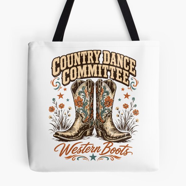 Item preview, Country Dance Committee - Vintage Western Cowboy Boots designed and sold by BumbleBloom7.