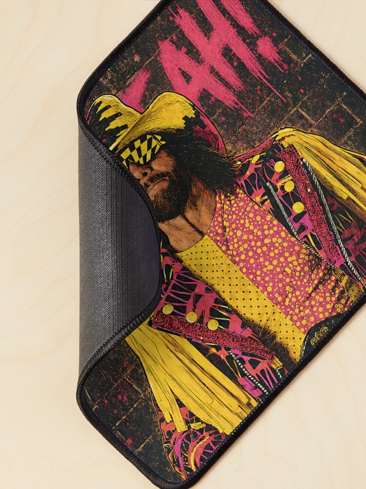 Thumbnail 2 of 5, Mouse Pad, What would Randy do? designed and sold by TeeCodes.