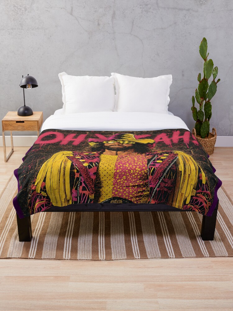 Thumbnail 1 of 6, Throw Blanket, What would Randy do? designed and sold by TeeCodes.