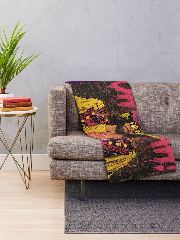 Thumbnail 2 of 6, Throw Blanket, What would Randy do? designed and sold by TeeCodes.