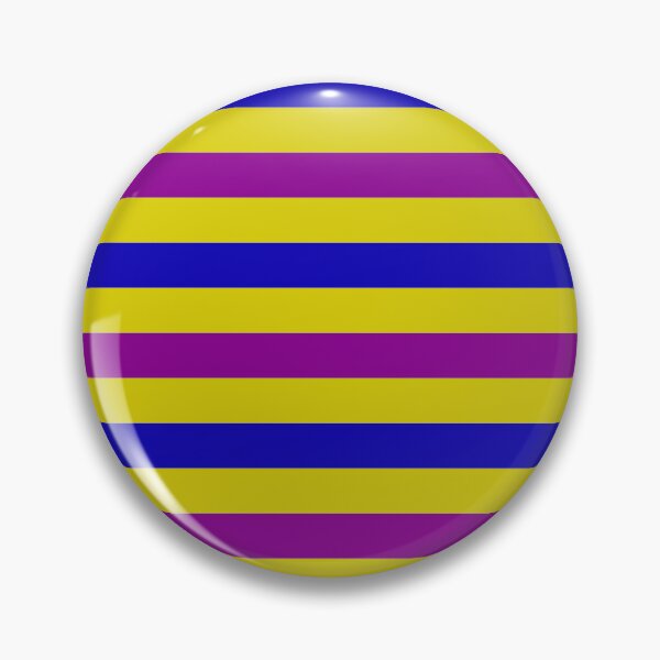 Item preview, Blue And Purple Stripes Design Yellow  designed and sold by PatternTitan.