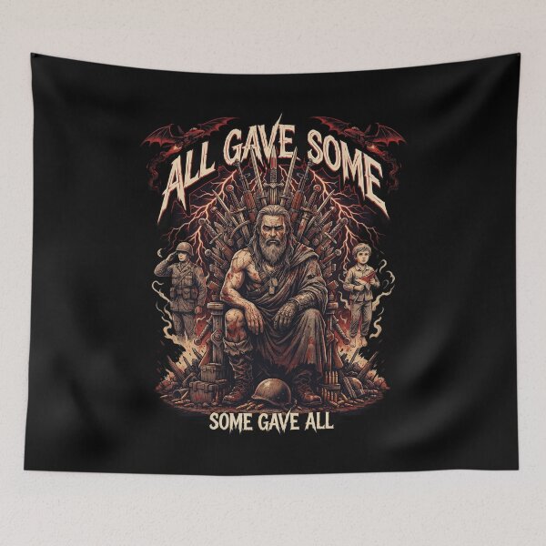 Item preview, All Gave Some Some Gave All Soldier Father Son Military Tribute v1 designed and sold by DarylWelsh2024.