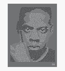 Lámina fotográfica Jay-Z Lyric Portrait