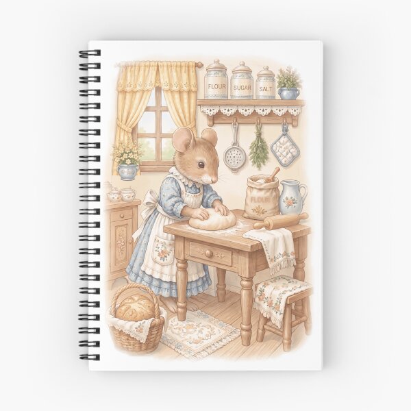 Item preview, Cottagecore Mouse Making Jam designed and sold by WHConwayDesigns.