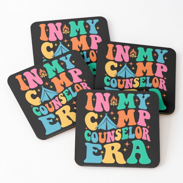 Item preview, In My Camp Counselor Era Groovy Retro Summer Camp Leader  designed and sold by Rahamkshop.