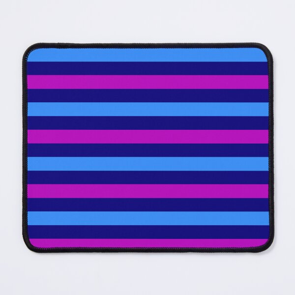 Item preview, Blue And Purple Stripes Design Navy Blue designed and sold by PatternTitan.
