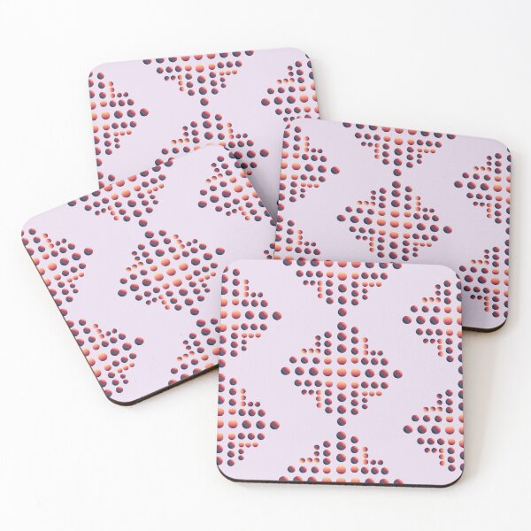 Item preview, Blue Brown Shaped Polka dots designed and sold by Art Shimmers.