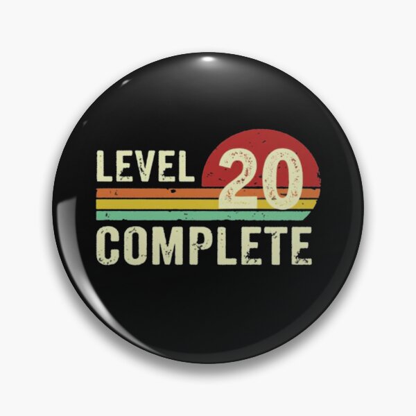 Item preview,  Level 20 Complete - Happy Birthday gift  designed and sold by Gbriel3.