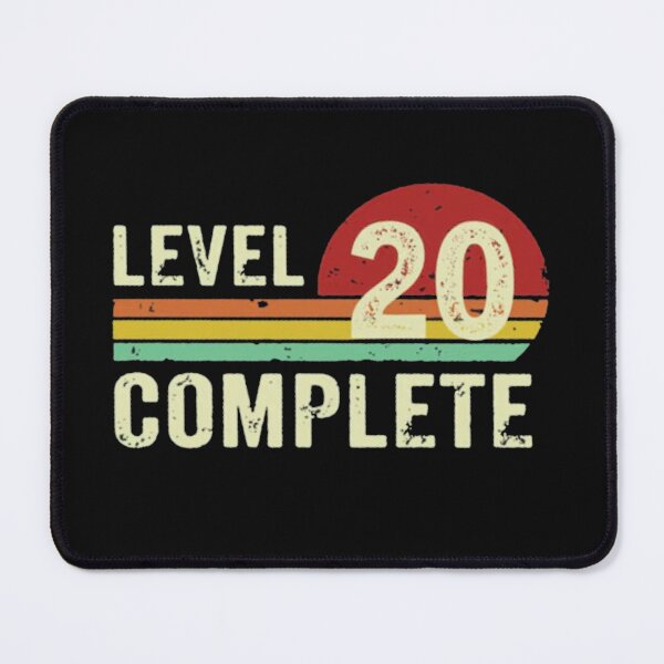 Item preview, Level 20 Complete - Happy Birthday gift designed and sold by Gbriel3.