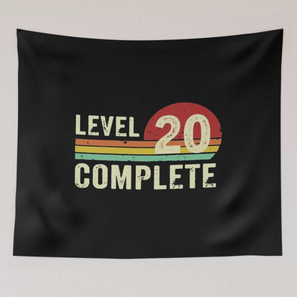 Item preview,  Level 20 Complete - Happy Birthday gift  designed and sold by Gbriel3.