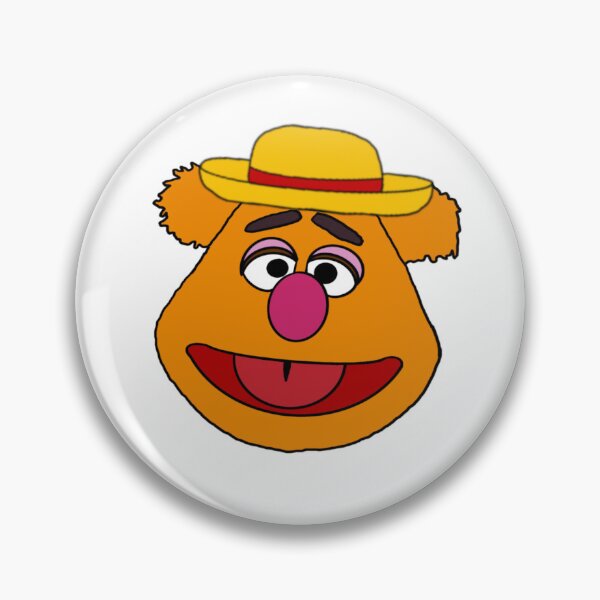 Item preview, The Muppets - Fozzie Bear In A Straw Hat designed and sold by Animals-by-JB.