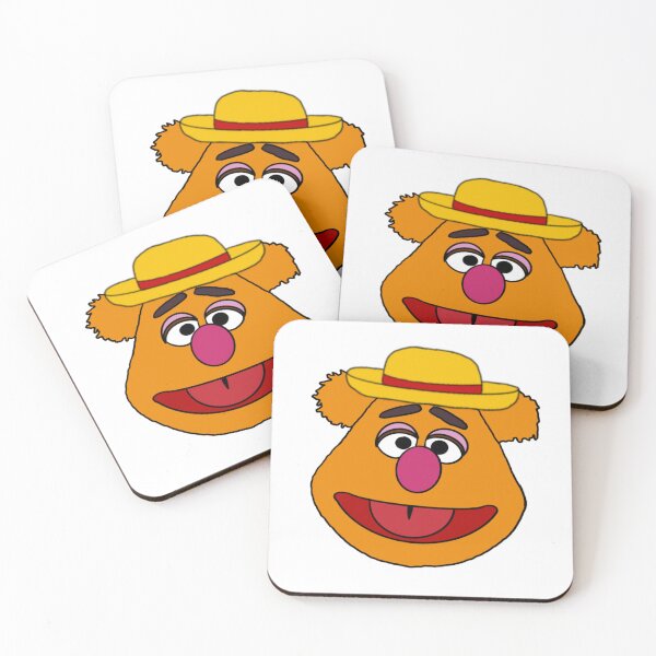 Item preview, The Muppets - Fozzie Bear In A Straw Hat designed and sold by Animals-by-JB.