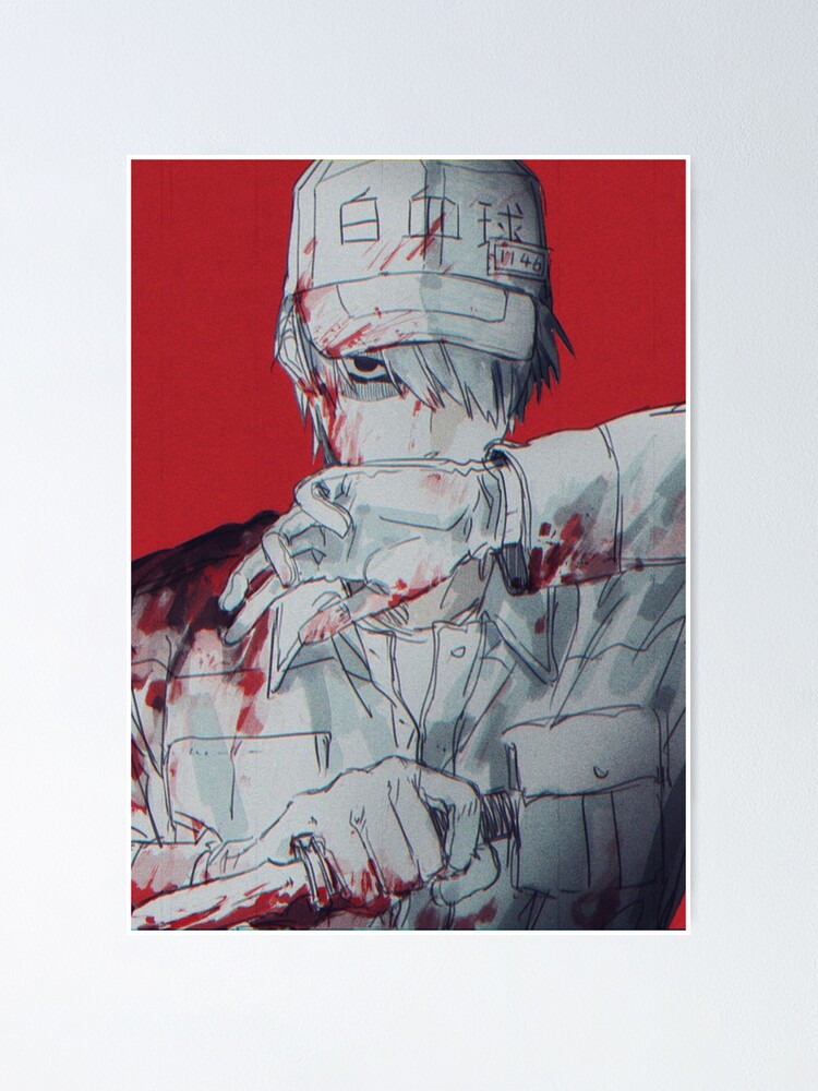 Cells at Work (Hataraku Saibou) Anime Fabric Wall Scroll Poster (16x22)  Inches [A] Cells At Work-7