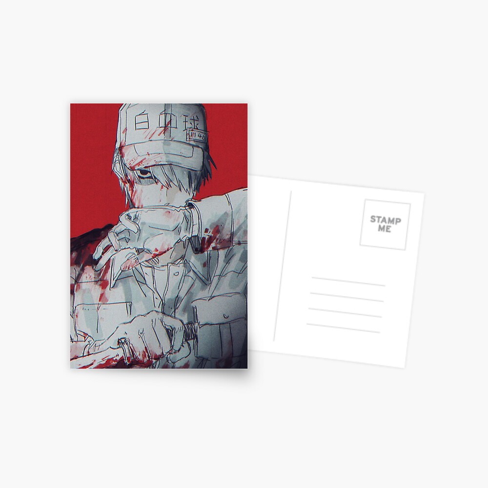 White Blood Cell  Hataraku Saibou (Cells at Work) iPad Case