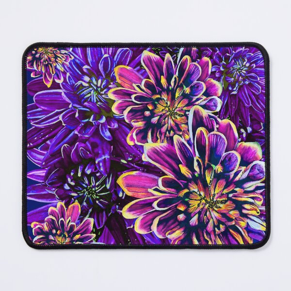 Item preview, Purple Chrysanthemums 7 designed and sold by nastiaart.