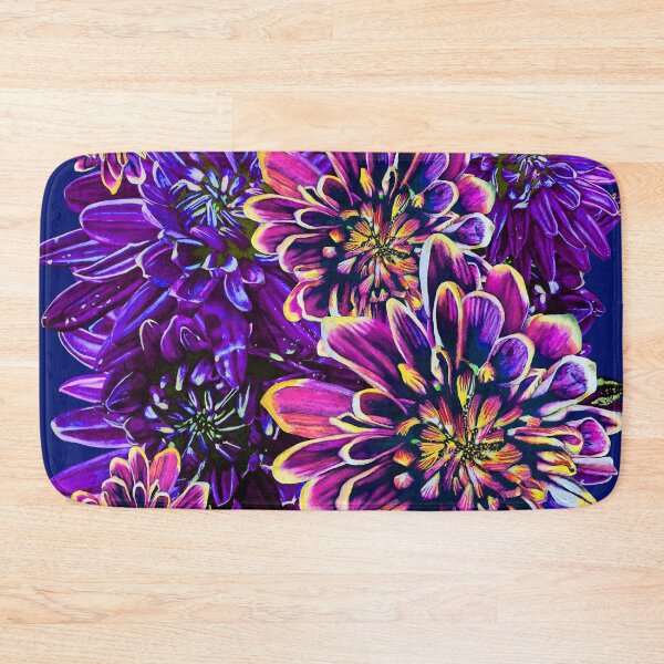 Item preview, Purple Chrysanthemums 7 designed and sold by nastiaart.