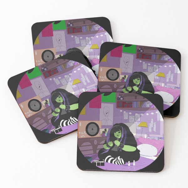Item preview, Goth Girl Bedroom designed and sold by Peopleofvenus.