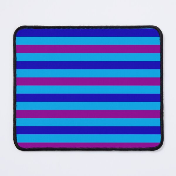 Item preview, Blue And Purple Stripes Design Light Blue  designed and sold by PatternTitan.