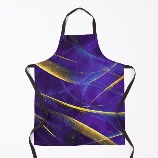 Item preview, Purple Fantasy Skies With Golden 'Magical' Streaks Abstract designed and sold by DEC02.