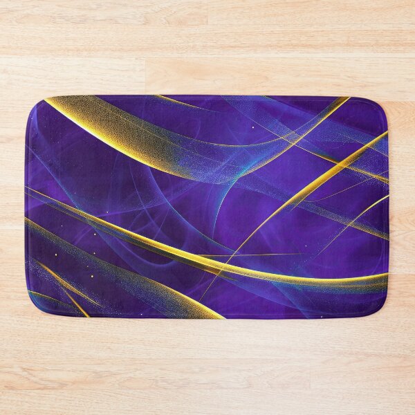 Item preview, Purple Fantasy Skies With Golden 'Magical' Streaks Abstract designed and sold by DEC02.