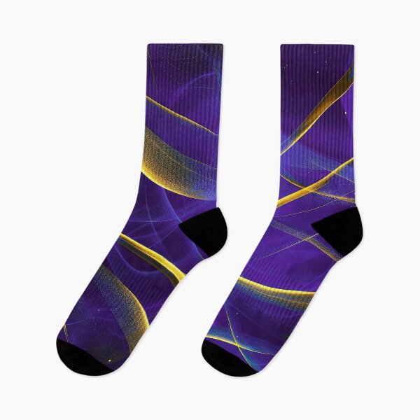 Item preview, Purple Fantasy Skies With Golden 'Magical' Streaks Abstract designed and sold by DEC02.