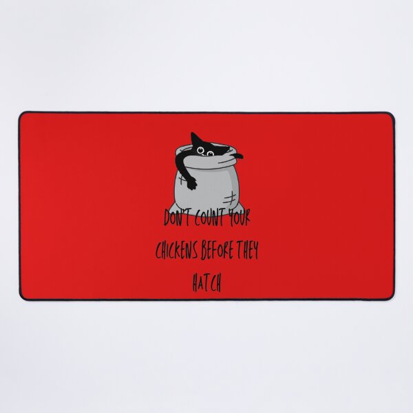 Item preview, AMERICAN SAYINGS AND PHRASES:Don't count your chickens before they hatch designed and sold by infinitearte.
