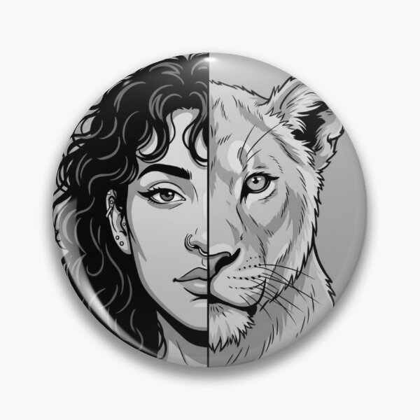 Item preview, She's the lioness designed and sold by The Creepy Kooky Coven.