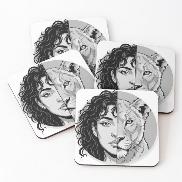 Item preview, She's the lioness designed and sold by The Creepy Kooky Coven.