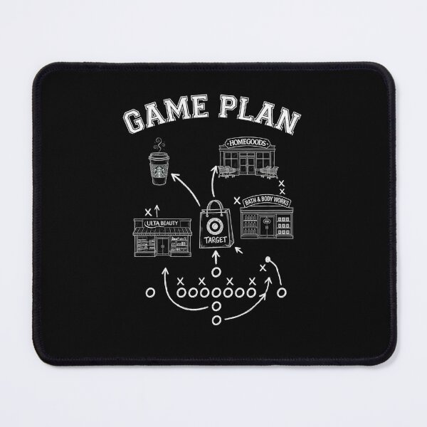 Item preview, Shopping Game Plan Funny Football Play Fall Shopping Spree designed and sold by ICANTWithoutCOFFEE.