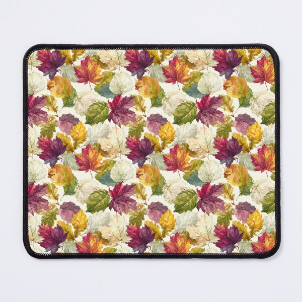Item preview, Rich Autumn Watercolor: Plum, Gold & Sage Foliage designed and sold by TJ Art and Camera.