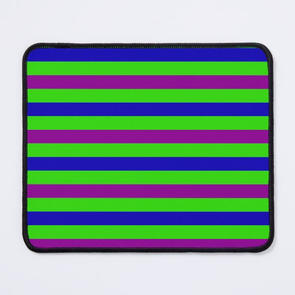 Item preview, Blue And Purple Stripes Design Green designed and sold by PatternTitan.