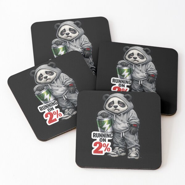 Item preview, DM-005 | Low Battery Panda™ | Running On 2% designed and sold by D4NC1G3R®.