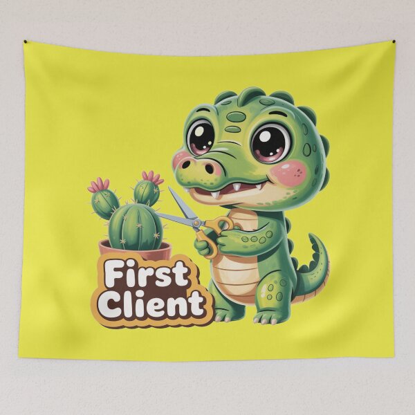 Item preview, Crocodile hairdresser. designed and sold by elegantpaterns.