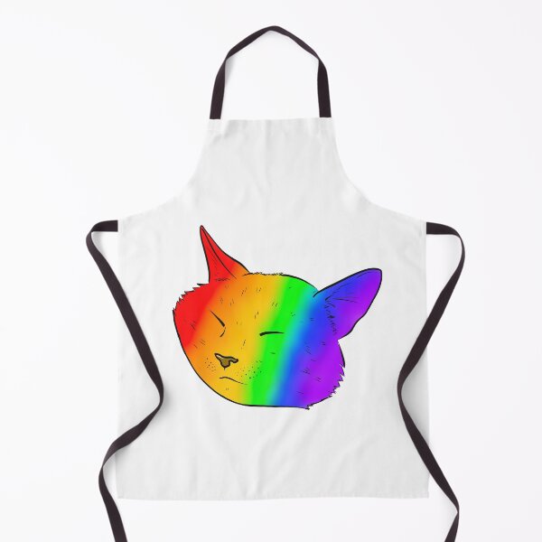 Item preview, Happy Snuggly Rainbow Cat designed and sold by whenkelseydraws.