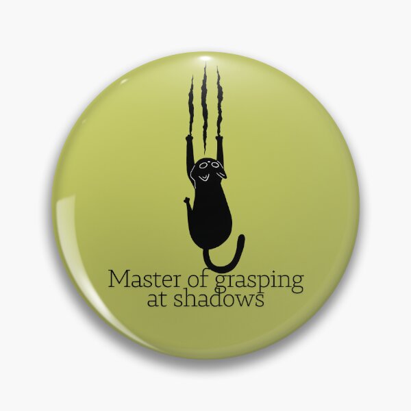 Item preview, Cat Master of grasping at shadows designed and sold by infinitearte.