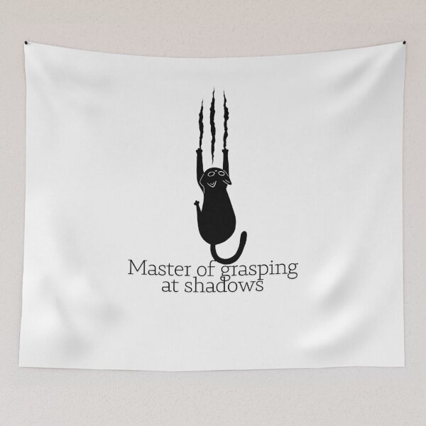 Item preview, Cat Master of grasping at shadows designed and sold by infinitearte.