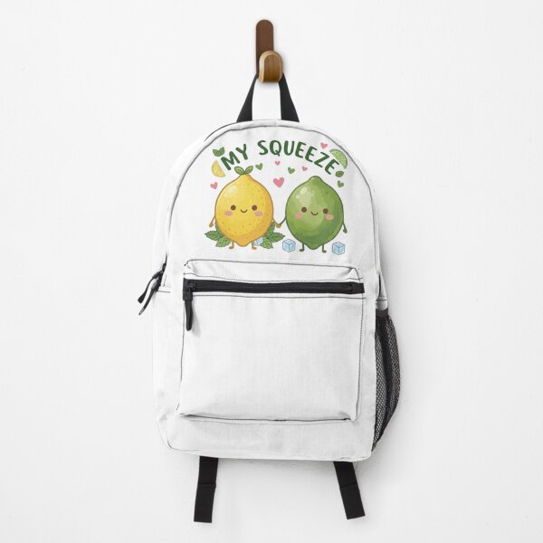 Item preview, My Squeeze Cute Kawaii Lemon Lime Couple Valentine Gift Design designed and sold by katiecorners.