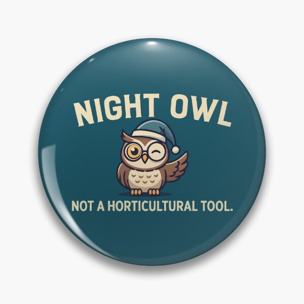 Item preview, Night Owl Not A Horticultural Tool Funny Literal Joke Cute Bird Sleeping Hat designed and sold by Amir Faysal.