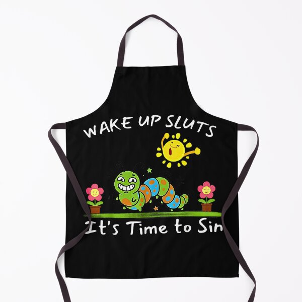 Item preview, Wake Up Sluts It's Time To Sin Cute Chaotic Worm Meme designed and sold by Rahamkshop.